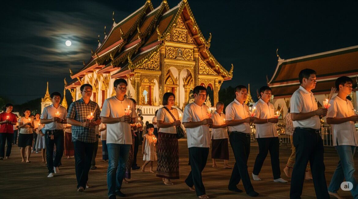 ปฏิบัติตนอย่างไรในวันมาฆบูชา 2 มาฆบูชา