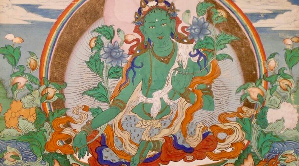 วิปัสสนากรรมฐาน และ วิถีซกเชนแห่งวัชรยาน กับเกเช โซนัม กุรุง และ อ.ประมวล เพ็งจันทร์ (VDO) 3 Greentara5.4