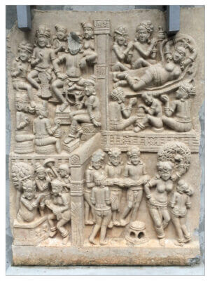 7 Life of the Buddha Stone Carvings 6 05