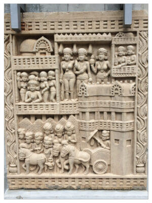 7 Life of the Buddha Stone Carvings 7 06