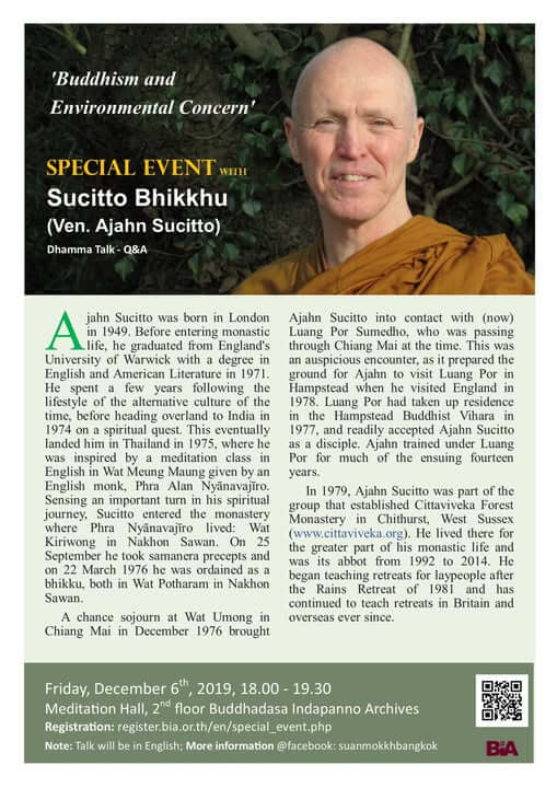 2019.12.06 Buddhism and Environmental Concern 1 2019.12.06 Buddhism and Environmental Concern