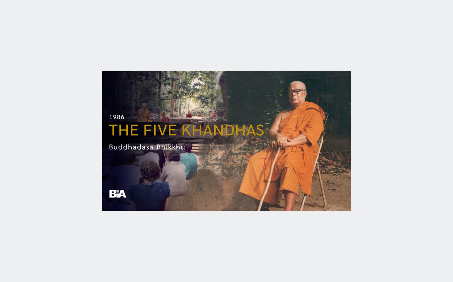8612 The Five Khandhas-audio