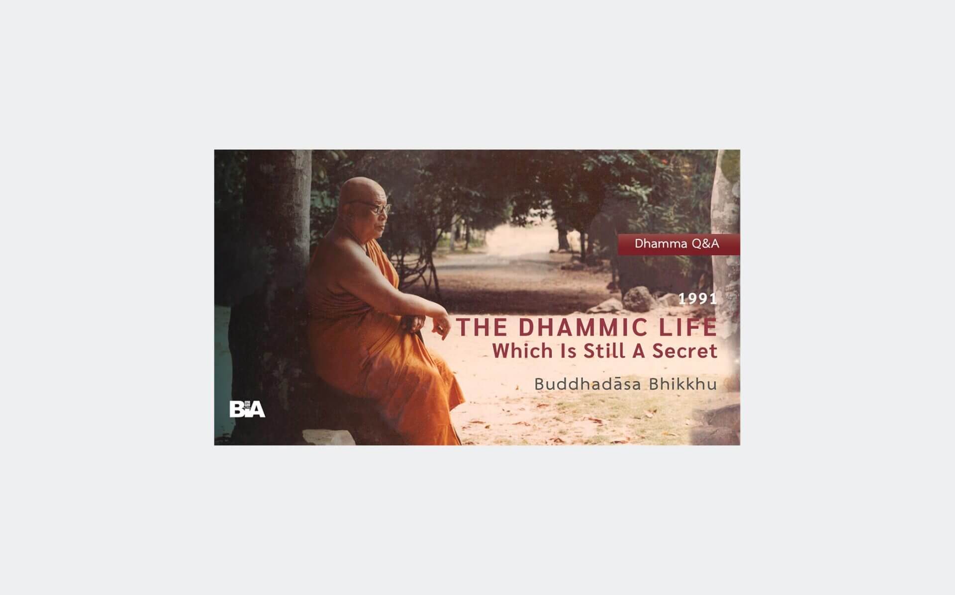 9108-The Dhammic Life-Q&A-audio