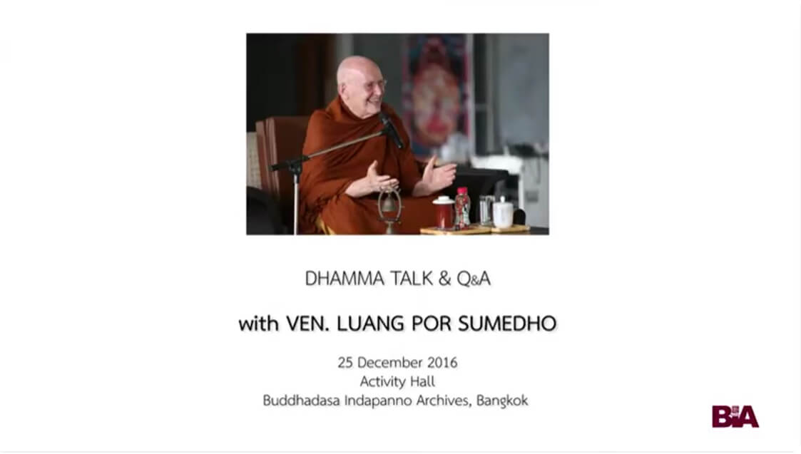 Ajahn Sumedho_Reflections on Dhamma #3