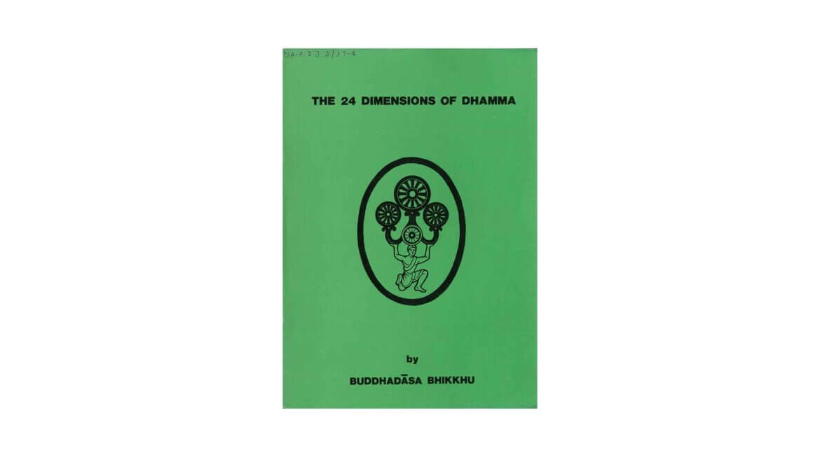 THE 24 DIMENSIONS OF DHAMMA (1986) 3 THE 24 DIMENSIONS OF DHAMMA 1986