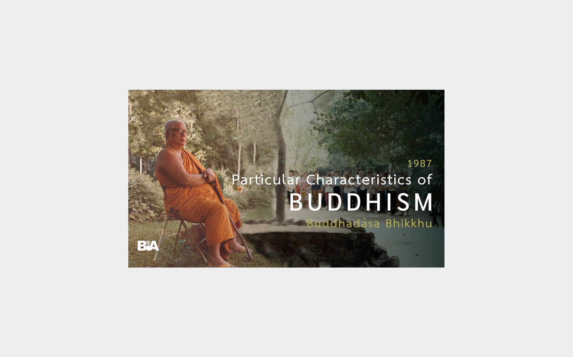 8707 Particular Characteristics of Buddhism-audio