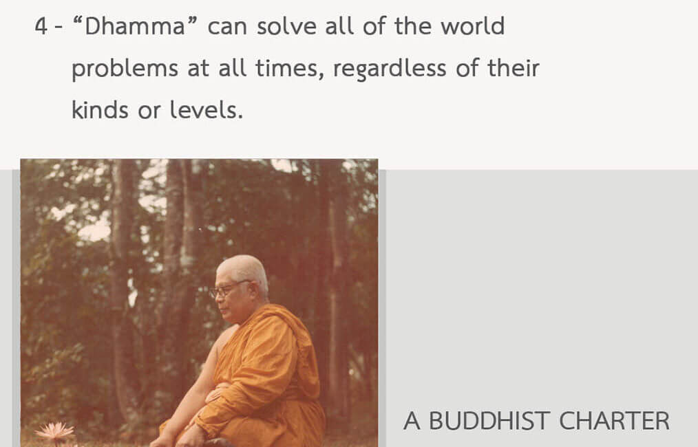 A Buddhist Charter #4 13 A Buddhist Charter 4