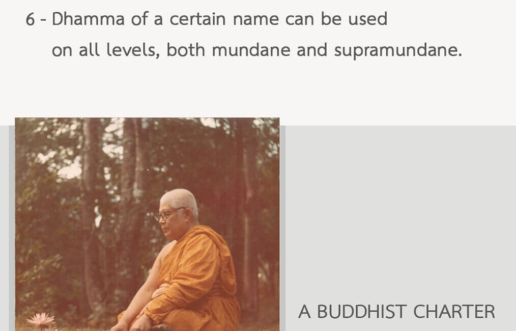 A Buddhist Charter #6 11 A Buddhist Charter 6 1