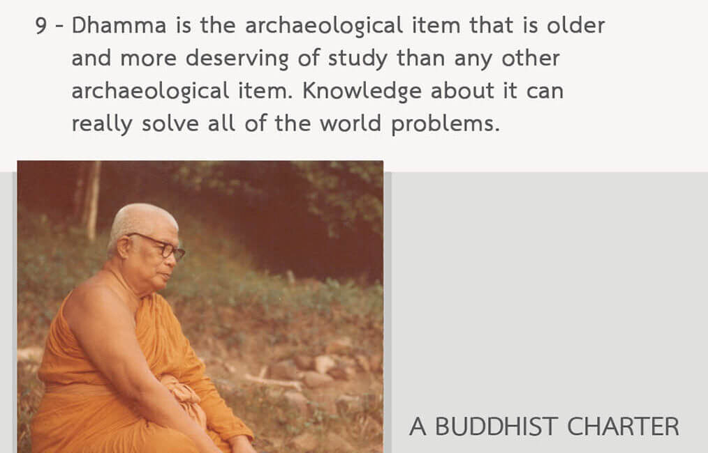 A Buddhist Charter #9 8 A Buddhist Charter 9