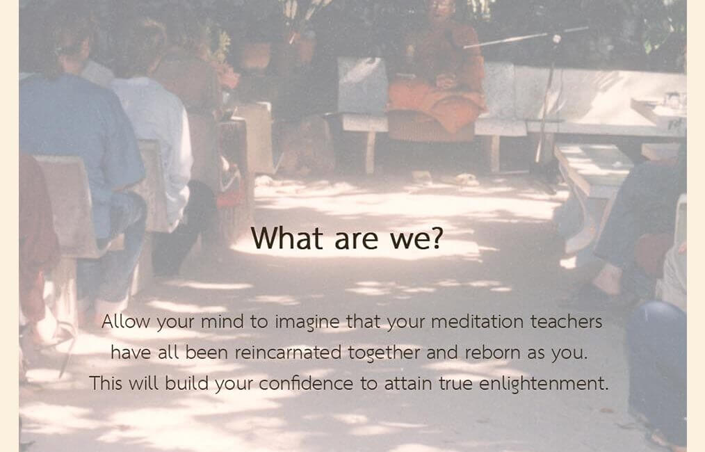 What are we? 24 02 Dhamma Likhit