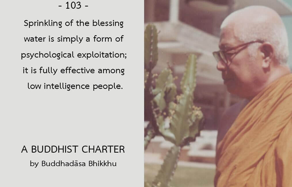 A Buddhist Charter #103 10 A Buddhist Charter 103