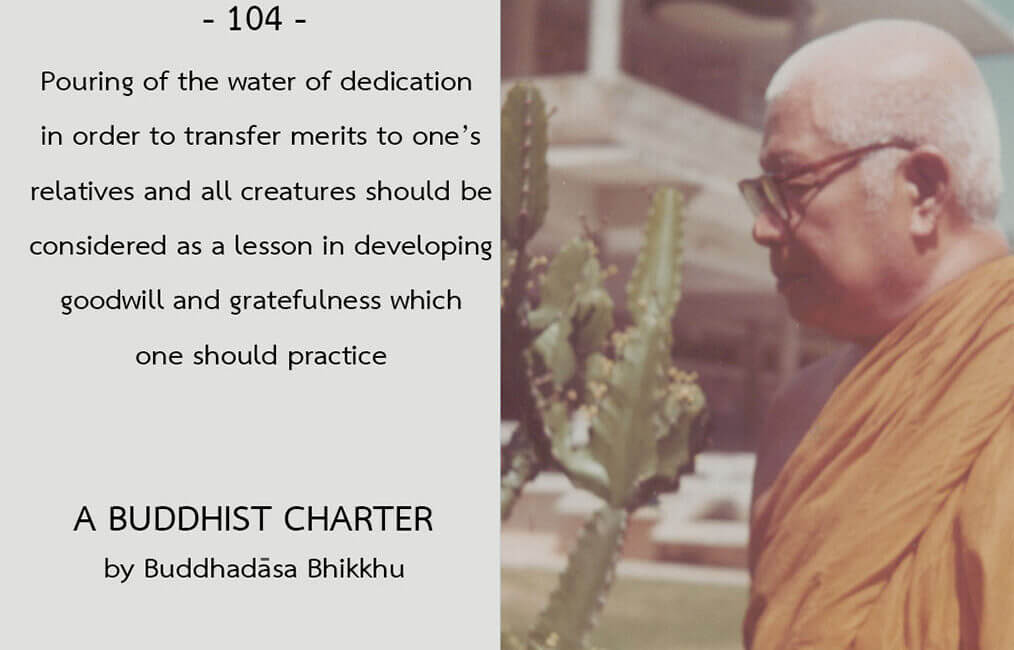 A Buddhist Charter #104 9 A Buddhist Charter 104