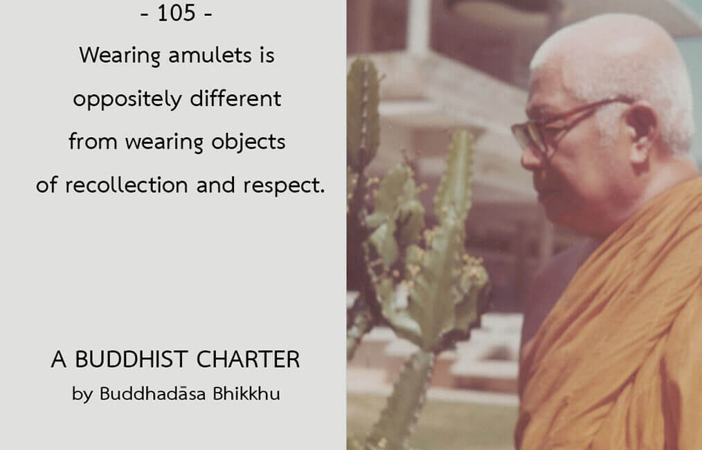A Buddhist Charter #105 8 A Buddhist Charter 105