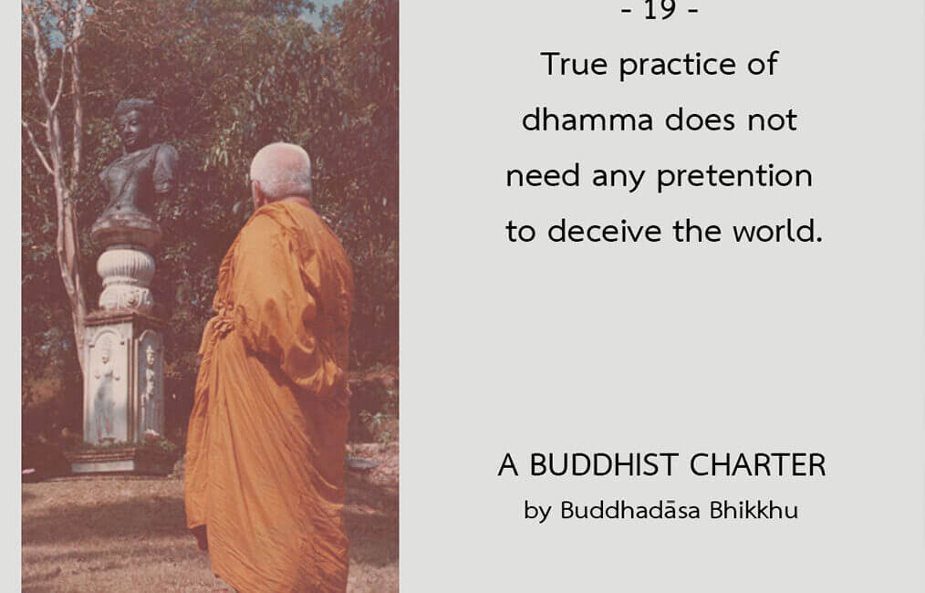 A Buddhist Charter #19 22 A Buddhist Charter 19
