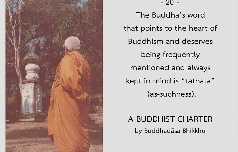 A Buddhist Charter #20 21 A Buddhist Charter 20