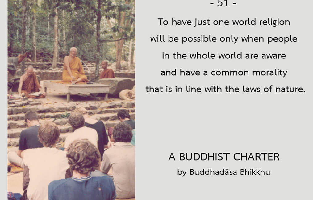 A Buddhist Charter #51 14 A Buddhist Charter 51