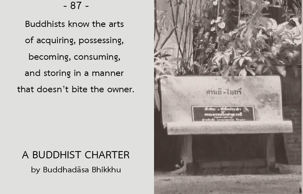 A Buddhist Charter #87 2 A Buddhist Charter 87