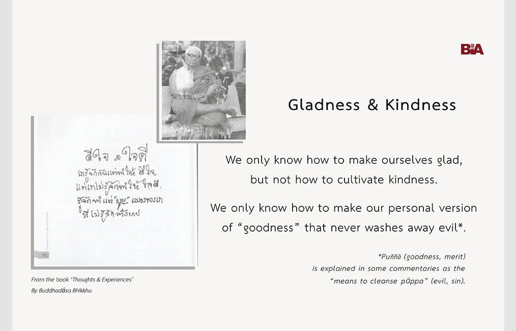Gladness & Kindness 5 ThoughtsExperiences 20