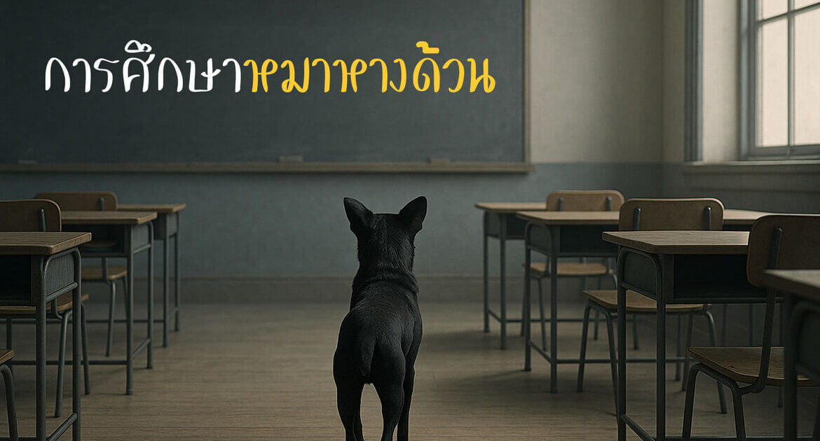 "การศึกษาหมาหางด้วน" ในทัศนะของพุทธทาสภิกขุ (wiki) 3 การศึกษาหมาหางด้วน