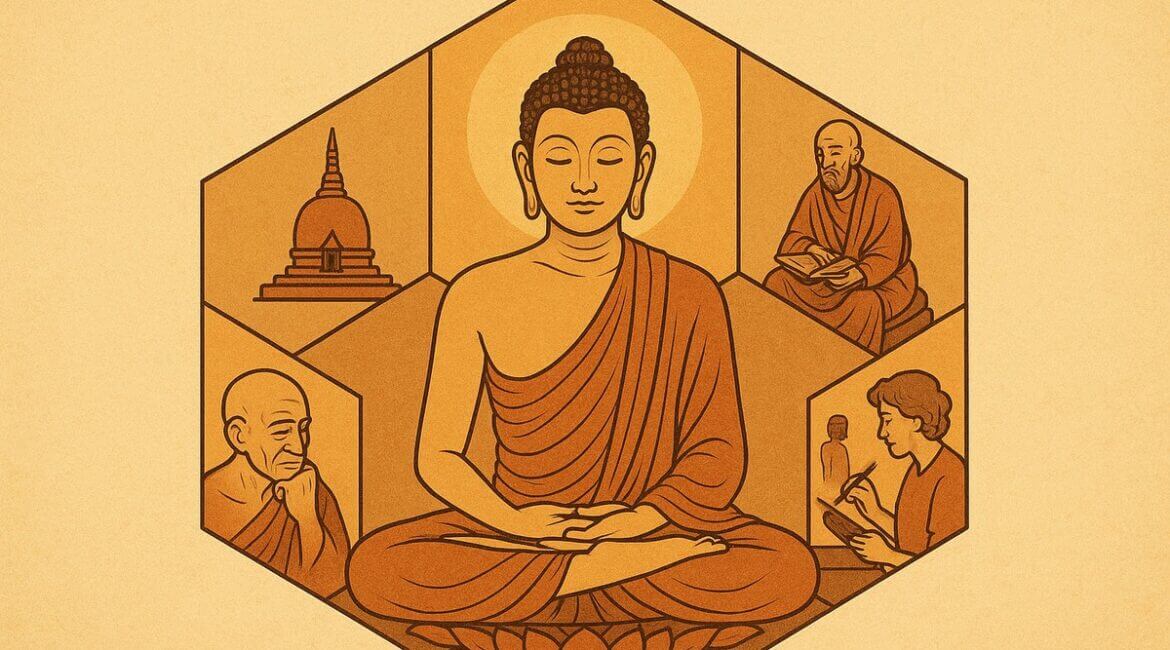 ธรรมะหกเหลี่ยม: คุณกำลังสัมผัสพุทธศาสนาในเหลี่ยมไหน? 3 พุทธศาสนา