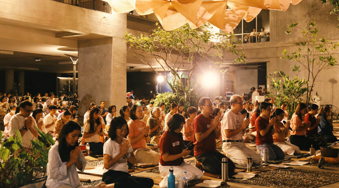 สวดมนต์ภาวนาข้ามปี - 31 ธ.ค. 2567 ขึ้นปีใหม่ 1 ม.ค. 2568 8 เทศกาลเจริญสติ67 04