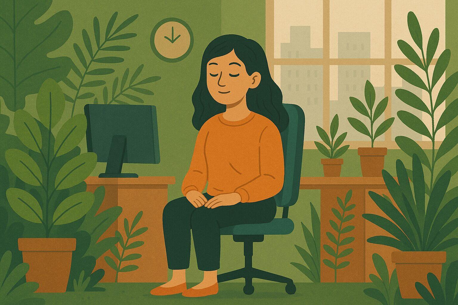 การอาบป่าในที่ทำงาน: เติมพลังใจ ลดเครียด เพิ่มสมาธิกลางออฟฟิศ 1 ChatGPT Image Sep 4 2025 01 24 53 PM