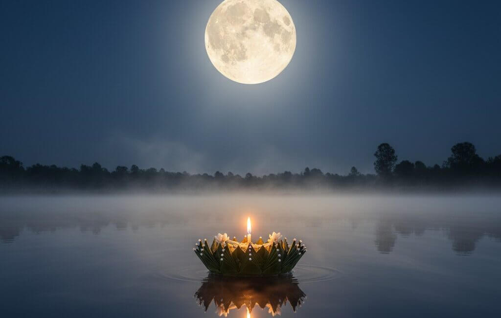 ลอยกระทงให้มีความสุข คือ ลอยกิเลส 16 9090