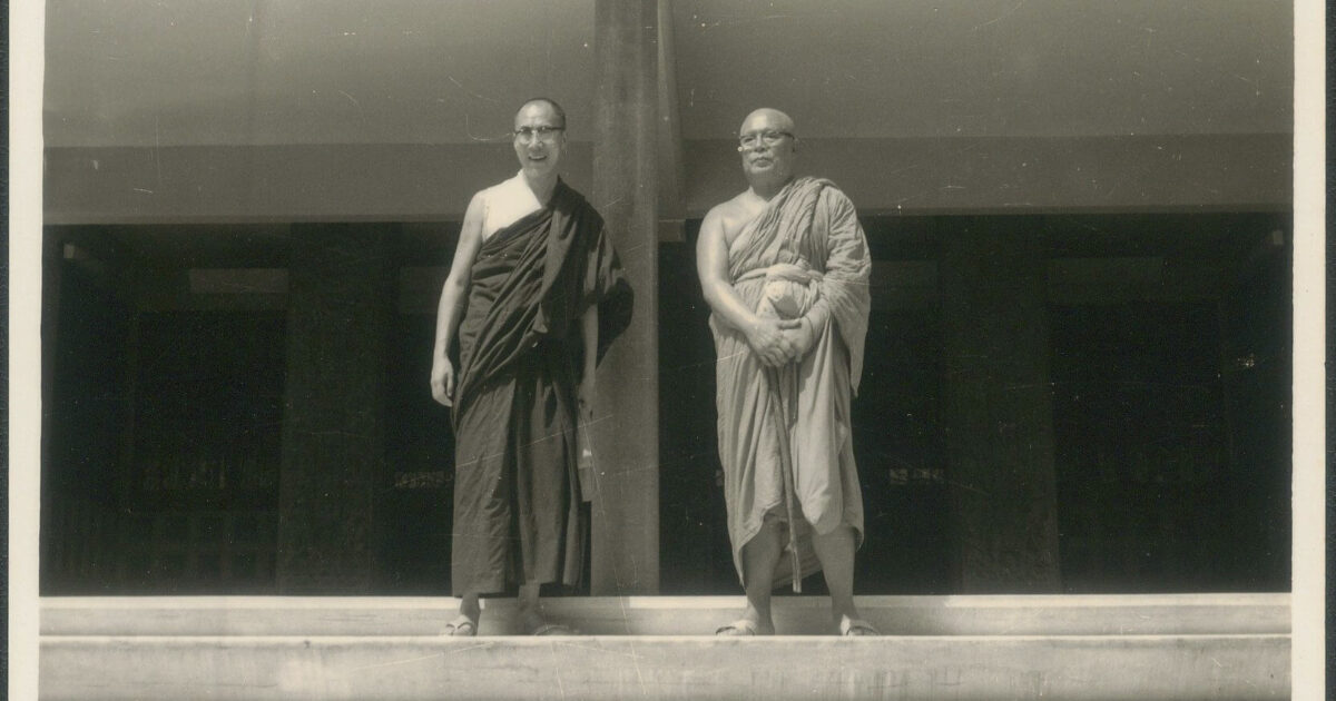 ดาไลลามะเสด็จสวนโมกขพลาราม ปี 2515