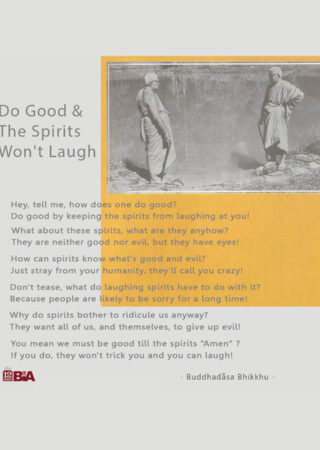28 Do Good & The Spirits Won't Laugh-
