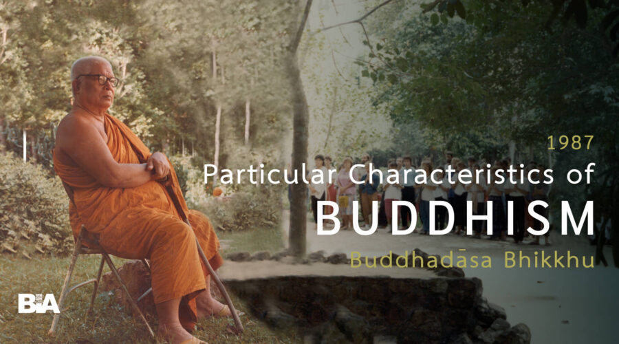 8707 Particular Characteristics of Buddhism