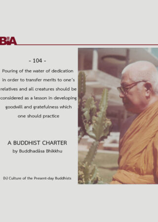 A Buddhist Charter (104)