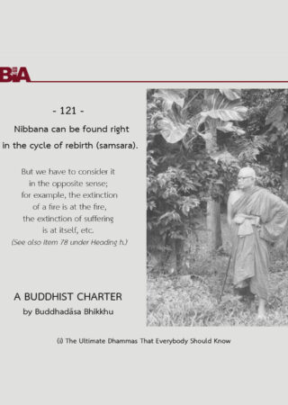 A Buddhist Charter (121)
