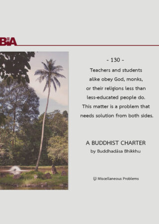 A Buddhist Charter (130)