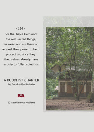 A Buddhist Charter (134)