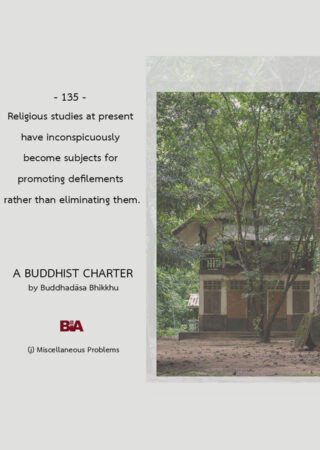 A Buddhist Charter (135)
