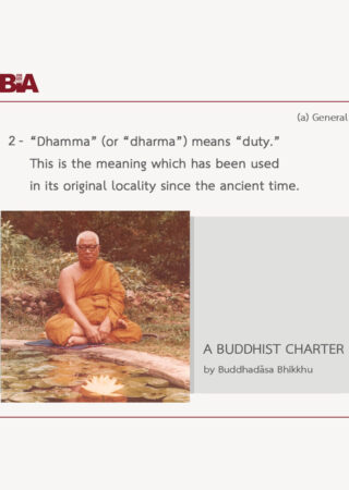 A Buddhist Charter (2)