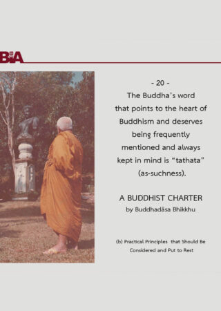 A Buddhist Charter (20)