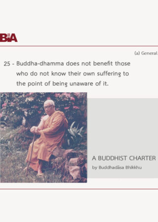 A Buddhist Charter (25)