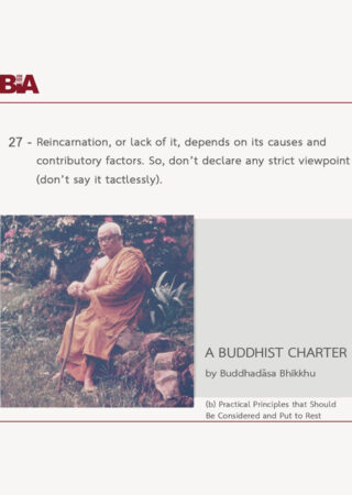A Buddhist Charter (27)