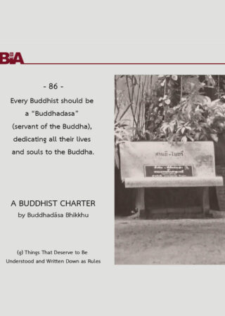 A Buddhist Charter (86)