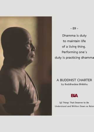 A Buddhist Charter (89)