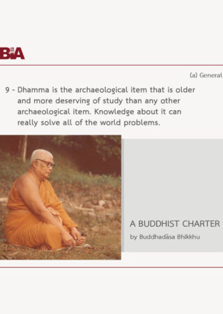 A Buddhist Charter (9)