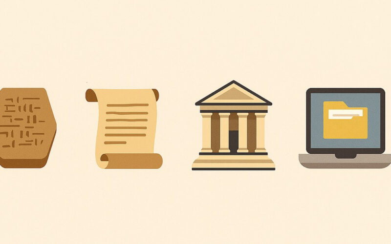 จดหมายเหตุ ประวัติศาสตร์