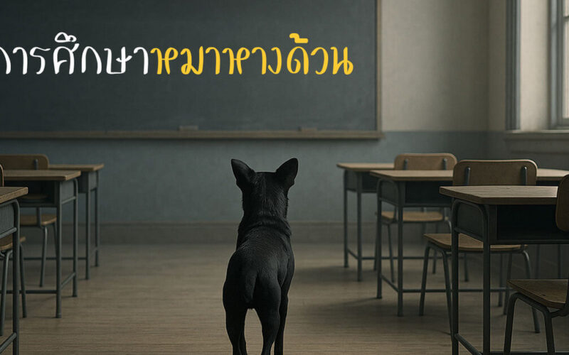 การศึกษาหมาหางด้วน