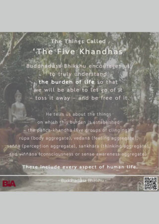 The Five Khandhas (3)
